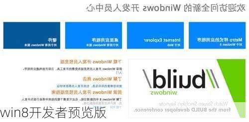 win8开发者预览版