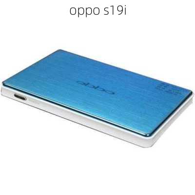 oppo s19i