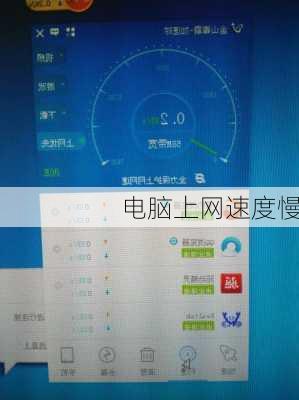 电脑上网速度慢