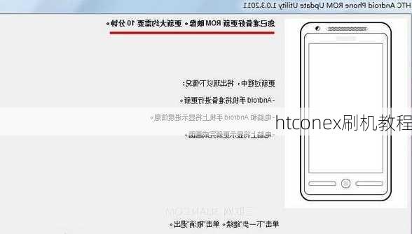 htconex刷机教程