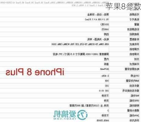 苹果8参数