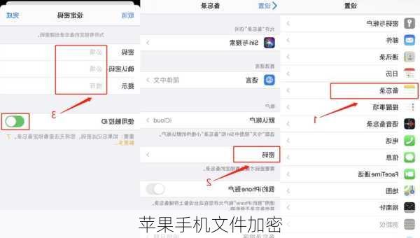 苹果手机文件加密