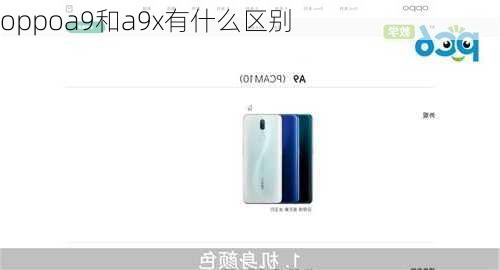 oppoa9和a9x有什么区别