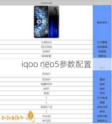 iqoo neo5参数配置