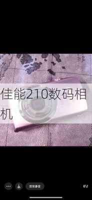 佳能210数码相机