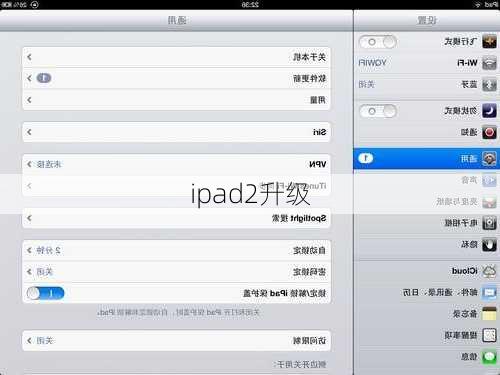 ipad2升级