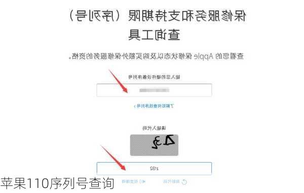 苹果110序列号查询