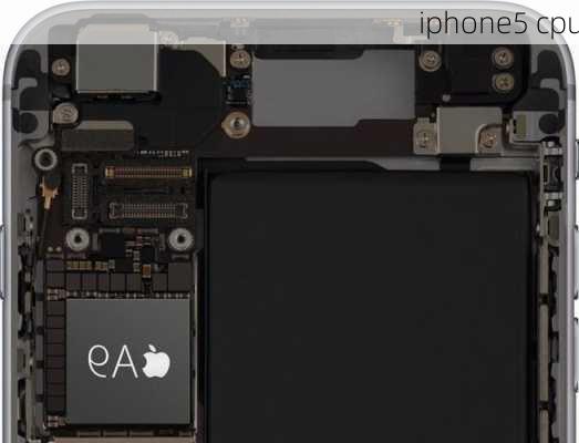 iphone5 cpu