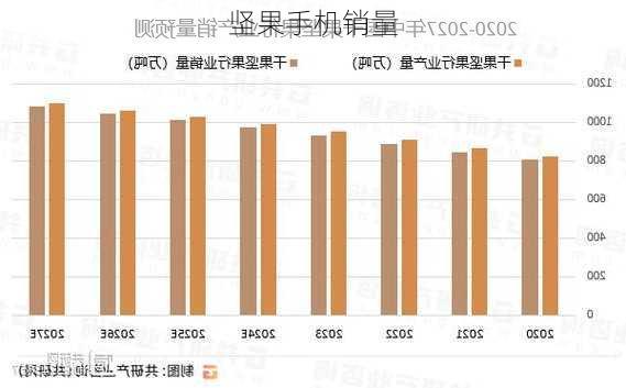 坚果手机销量