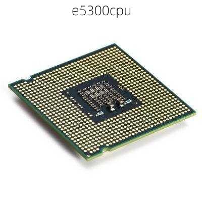 e5300cpu