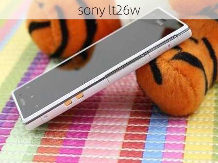 sony lt26w