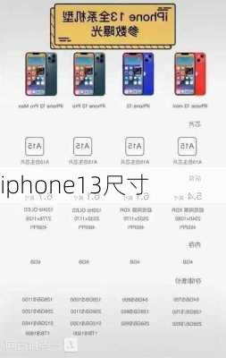 iphone13尺寸