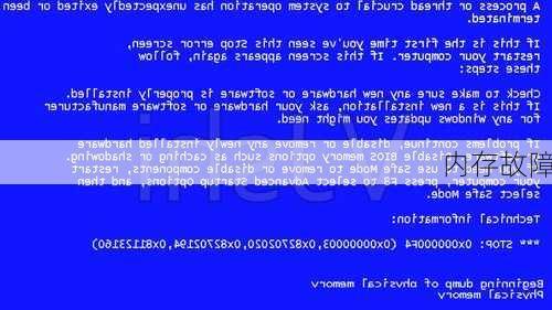 内存故障