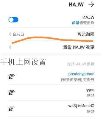 手机上网设置
