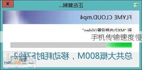 手机传输速度慢