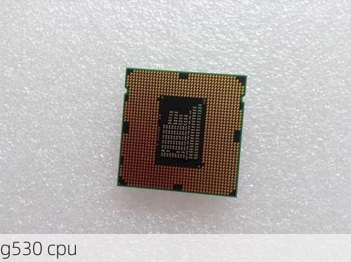 g530 cpu