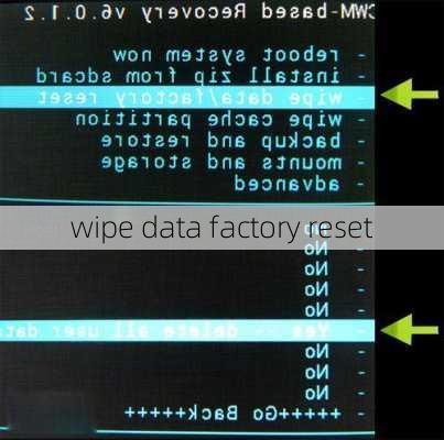 wipe data factory reset