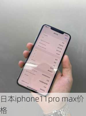 日本iphone11pro max价格