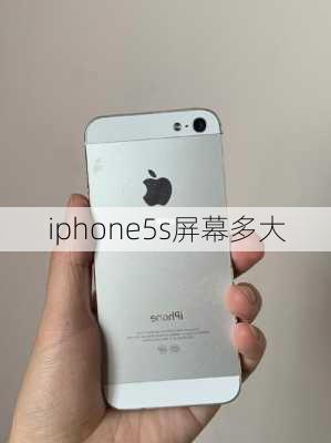 iphone5s屏幕多大