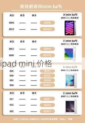 ipad mini 价格