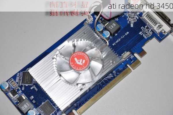 ati radeon hd 3450