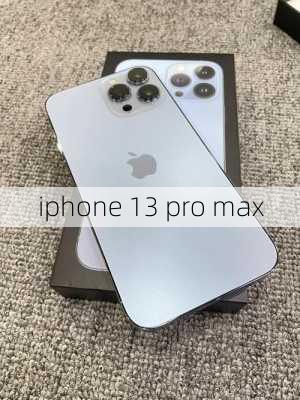 iphone 13 pro max