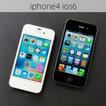 iphone4 ios6