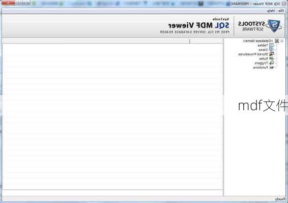mdf文件