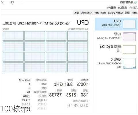 100核cpu