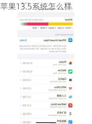 苹果13.5系统怎么样