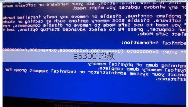 e5300 超频