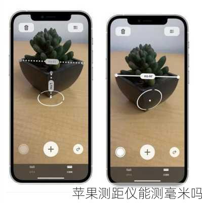 苹果测距仪能测毫米吗