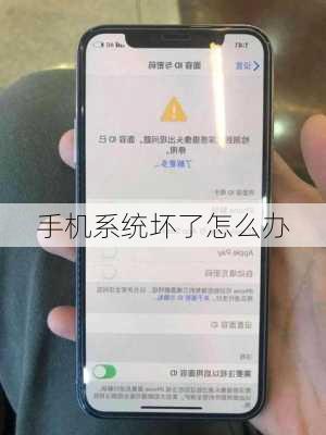 手机系统坏了怎么办