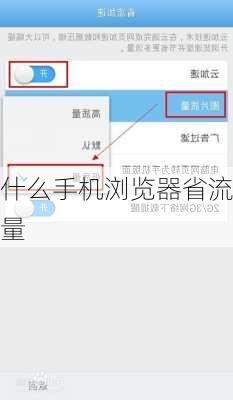 什么手机浏览器省流量