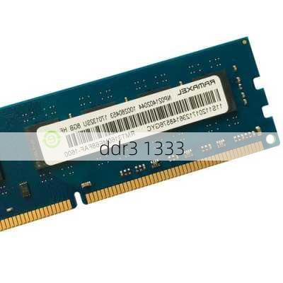 ddr3 1333