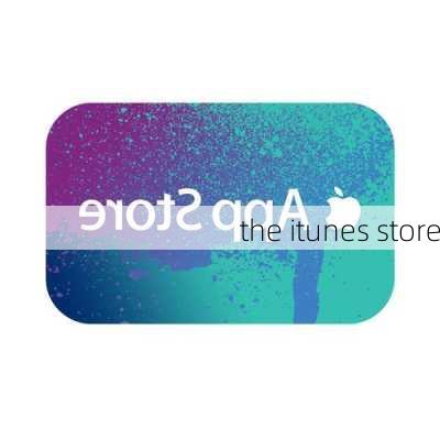 the itunes store