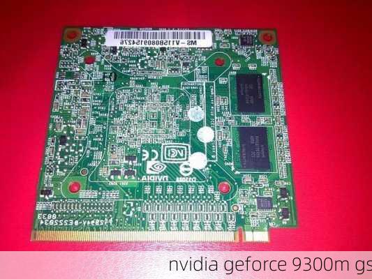 nvidia geforce 9300m gs