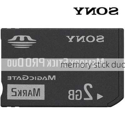 memory stick duo