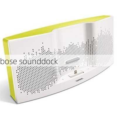 bose sounddock