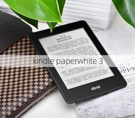 kindle paperwhite 3