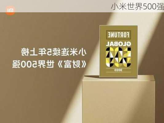 小米世界500强