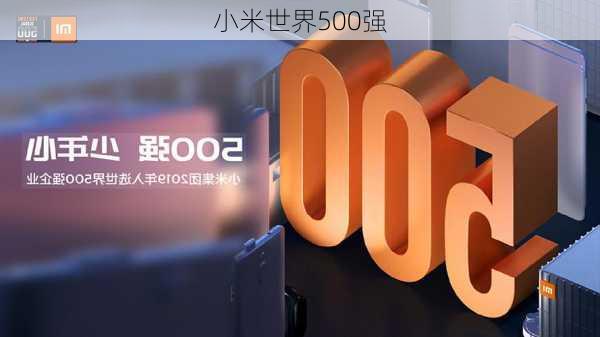 小米世界500强