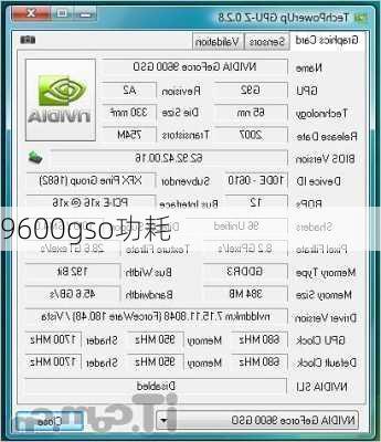 9600gso功耗