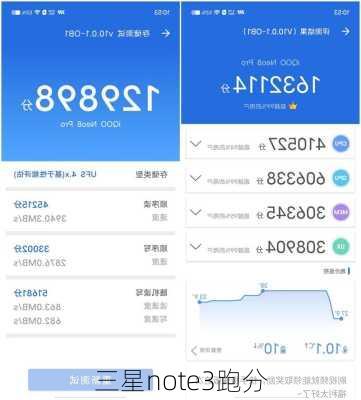三星note3跑分
