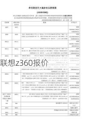 联想z360报价