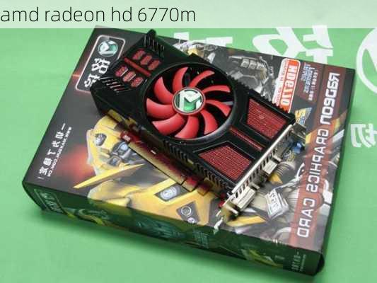 amd radeon hd 6770m