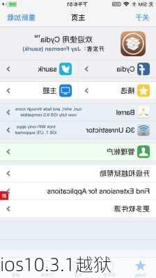 ios10.3.1越狱