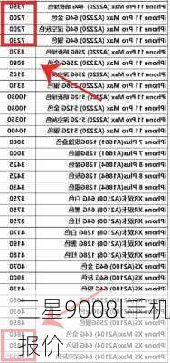 三星9008l手机报价