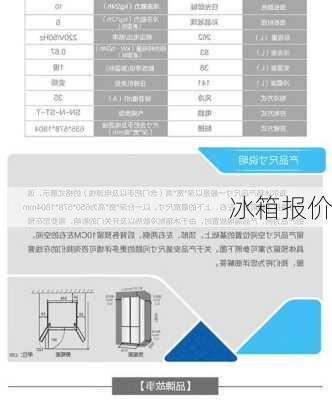 冰箱报价