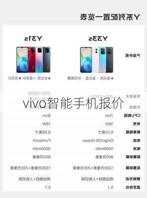 vivo智能手机报价